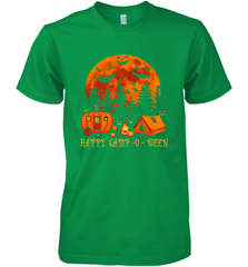 Happy Camp O Ween Funny Camping Halloween Costume Camper RV Men's Premium T-Shirt Men's Premium T-Shirt - belovedtshirt