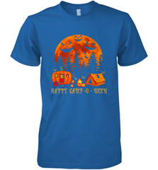 Happy Camp O Ween Funny Camping Halloween Costume Camper RV Men's Premium T-Shirt Men's Premium T-Shirt - belovedtshirt
