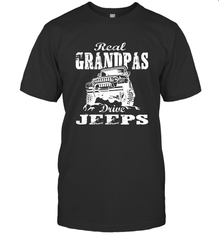 Funny Gift Papa Real Granddpas Drive Men's T-Shirt Men's T-Shirt / Black / S Men's T-Shirt - belovedtshirt