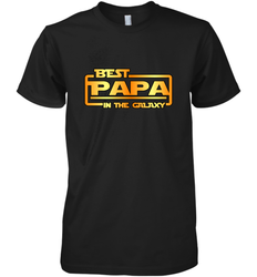 The best Papa in the galaxy Men's Premium T-Shirt