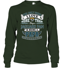 NFL The Only Thing I Love More Than Being A Jacksonville Jaguars Fan Is Being A Papa Football Long Sleeve T-Shirt Long Sleeve T-Shirt - belovedtshirt