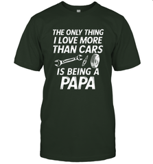 The only thing I love more than Cars is Being a Papa Funny Men's T-Shirt Men's T-Shirt - belovedtshirt