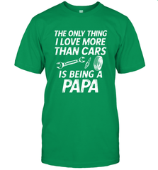 The only thing I love more than Cars is Being a Papa Funny Men's T-Shirt Men's T-Shirt - belovedtshirt