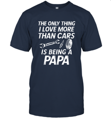 The only thing I love more than Cars is Being a Papa Funny Men's T-Shirt Men's T-Shirt - belovedtshirt