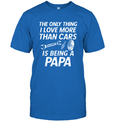 The only thing I love more than Cars is Being a Papa Funny Men's T-Shirt Men's T-Shirt - belovedtshirt