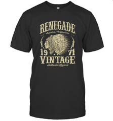Vintage Made In 1971 T Shirt 47th Birthday Gift Men's T-Shirt Men's T-Shirt - belovedtshirt