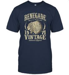 Vintage Made In 1971 T Shirt 47th Birthday Gift Men's T-Shirt Men's T-Shirt - belovedtshirt