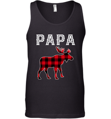Papa Moose Red Plaid Christmas Pajama Men's Tank Top Men's Tank Top - belovedtshirt