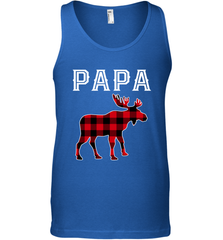 Papa Moose Red Plaid Christmas Pajama Men's Tank Top Men's Tank Top - belovedtshirt