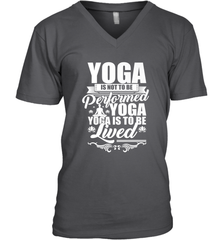 Yoga is More Than Yoga It's a Lifestyle Men's V-Neck Men's V-Neck - belovedtshirt