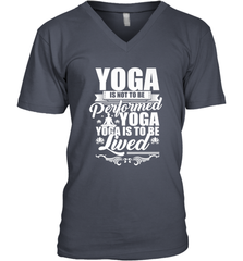 Yoga is More Than Yoga It's a Lifestyle Men's V-Neck Men's V-Neck - belovedtshirt