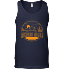 Vintage Lynchburg, Virginia Mountain Hiking Souvenir Print Men's Tank Top Men's Tank Top - belovedtshirt