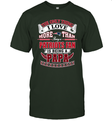 NFL The Only Thing I Love More Than Being A New England Patriots Fan Is Being A Papa Football Men's T-Shirt Men's T-Shirt - belovedtshirt
