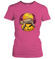 Halloween Sloth Zombie Jack O Lantern Pumpkin Trick Or Treat Women's T-Shirt Women's T-Shirt - belovedtshirt