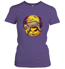 Halloween Sloth Zombie Jack O Lantern Pumpkin Trick Or Treat Women's T-Shirt Women's T-Shirt - belovedtshirt