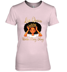 Leo Queens Are Born in July 23 August 22 Women's Premium T-Shirt Women's Premium T-Shirt - belovedtshirt