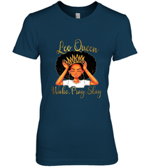 Leo Queens Are Born in July 23 August 22 Women's Premium T-Shirt Women's Premium T-Shirt - belovedtshirt
