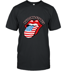 Mens The Rolling Stones USA Tongue Men's T-Shirt