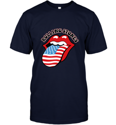 Mens The Rolling Stones USA Tongue Men's T-Shirt