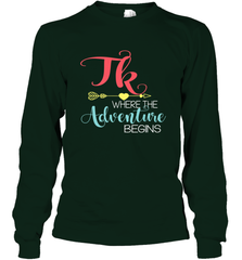 TK Transitional Kindergarten Where The Adventure Begins Long Sleeve T-Shirt Long Sleeve T-Shirt - belovedtshirt