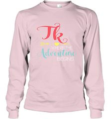 TK Transitional Kindergarten Where The Adventure Begins Long Sleeve T-Shirt Long Sleeve T-Shirt - belovedtshirt