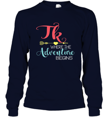 TK Transitional Kindergarten Where The Adventure Begins Long Sleeve T-Shirt Long Sleeve T-Shirt - belovedtshirt