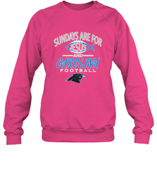Sundays Are For Jesus and Carolina Funny Christian Football Crewneck Sweatshirt Crewneck Sweatshirt - belovedtshirt