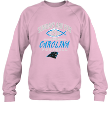 Sundays Are For Jesus and Carolina Funny Christian Football Crewneck Sweatshirt Crewneck Sweatshirt - belovedtshirt