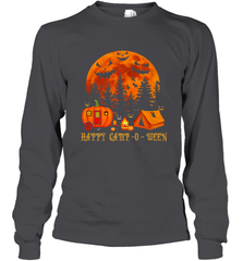 Happy Camp O Ween Funny Camping Halloween Costume Camper RV Long Sleeve T-Shirt Long Sleeve T-Shirt - belovedtshirt