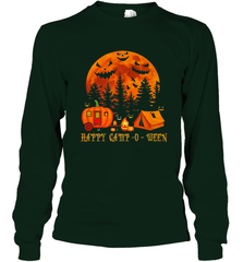 Happy Camp O Ween Funny Camping Halloween Costume Camper RV Long Sleeve T-Shirt Long Sleeve T-Shirt - belovedtshirt