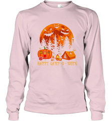 Happy Camp O Ween Funny Camping Halloween Costume Camper RV Long Sleeve T-Shirt Long Sleeve T-Shirt - belovedtshirt