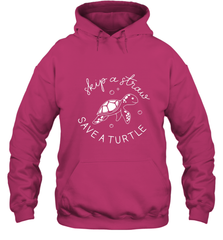 Skip A Straw Save A Turtle Shirt Save The Turtles Hooded Sweatshirt Hooded Sweatshirt - belovedtshirt