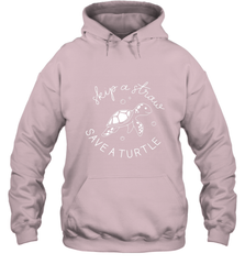 Skip A Straw Save A Turtle Shirt Save The Turtles Hooded Sweatshirt Hooded Sweatshirt - belovedtshirt