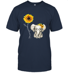 You Are My Sunshine Hippie Sunflower Elephant Gift Friend Men's T-Shirt