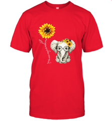 You Are My Sunshine Hippie Sunflower Elephant Gift Friend Men's T-Shirt Men's T-Shirt - belovedtshirt