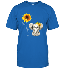 You Are My Sunshine Hippie Sunflower Elephant Gift Friend Men's T-Shirt Men's T-Shirt - belovedtshirt