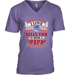 NFL The Only Thing I Love More Than Being A Buffalo Bills Fan Is Being A Papa Football Men's V-Neck Men's V-Neck - belovedtshirt