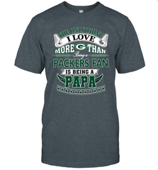 NFL The Only Thing I Love More Than Being A Green Bay Packers Fan Is Being A Papa Football Men's T-Shirt Men's T-Shirt - belovedtshirt