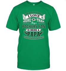 NFL The Only Thing I Love More Than Being A Green Bay Packers Fan Is Being A Papa Football Men's T-Shirt Men's T-Shirt - belovedtshirt