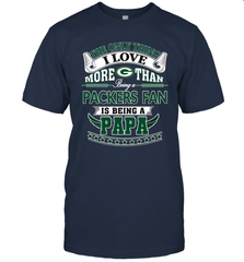 NFL The Only Thing I Love More Than Being A Green Bay Packers Fan Is Being A Papa Football Men's T-Shirt Men's T-Shirt - belovedtshirt