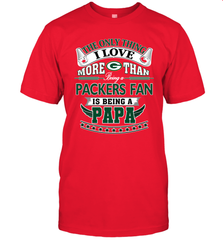 NFL The Only Thing I Love More Than Being A Green Bay Packers Fan Is Being A Papa Football Men's T-Shirt Men's T-Shirt - belovedtshirt