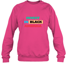 Invest In Black America Crewneck Sweatshirt Crewneck Sweatshirt - belovedtshirt