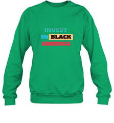 Invest In Black America Crewneck Sweatshirt Crewneck Sweatshirt - belovedtshirt