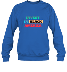 Invest In Black America Crewneck Sweatshirt Crewneck Sweatshirt - belovedtshirt