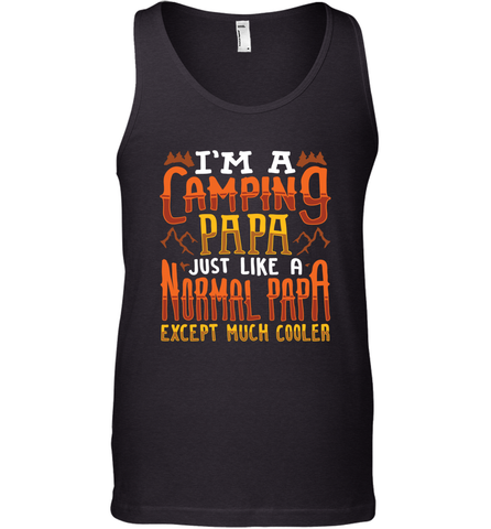 I'm A Camping Papa Camping Dad Gift Men's Tank Top Men's Tank Top / Black / XS Men's Tank Top - belovedtshirt