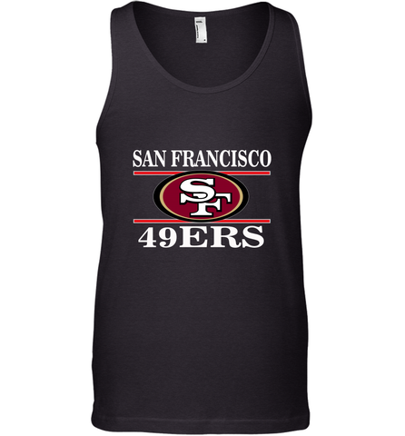 NFL San Francisco 49ers Logo Champion Men's Tank Top Men's Tank Top / Black / XS Men's Tank Top - belovedtshirt