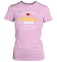 Crazy Softball Mom Women's T-Shirt Women's T-Shirt - belovedtshirt