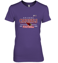 Arizona Cardinals NFL EST Football 1920 Women's Premium T-Shirt Women's Premium T-Shirt - belovedtshirt
