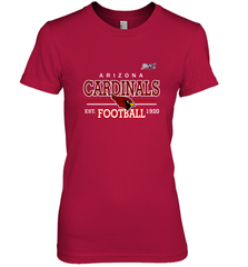 Arizona Cardinals NFL EST Football 1920 Women's Premium T-Shirt Women's Premium T-Shirt - belovedtshirt