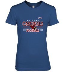 Arizona Cardinals NFL EST Football 1920 Women's Premium T-Shirt Women's Premium T-Shirt - belovedtshirt
